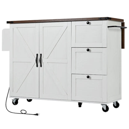 Rolling Kitchen Cart on Wheels,for Home,Kitchen and Dining Room