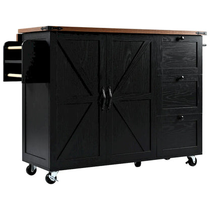 Rolling Kitchen Cart on Wheels,for Home,Kitchen and Dining Room