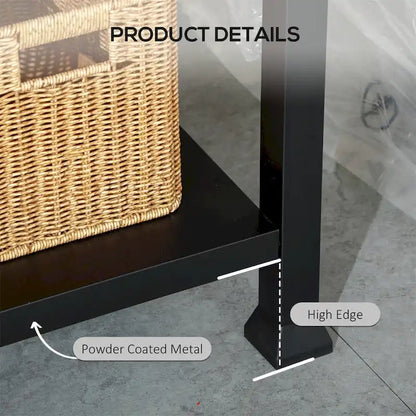 Three-Shelf Outdoor Grill Cart